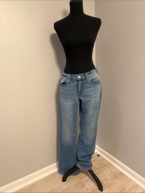 Lucky Brand Light Blue Wide-Leg Jeans